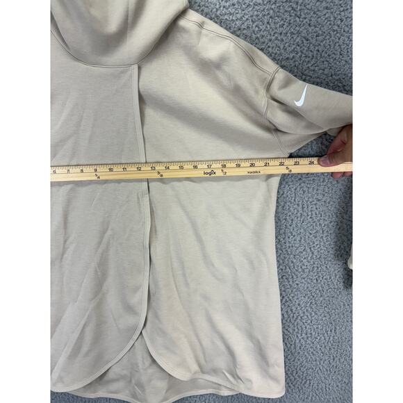 Nike Maternity Sweatshirt Womens Small Tan Brown Pregnancy Clothes Pullover NEW - Picture 3 of 8
